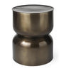 Mercana Catriona Gold Accent Hourglass Table Clearance