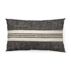Mercana Sharon Black With Stripes Decorative Pillow Cover