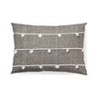 Mercana Linda Navy And Cream With White Detail Decorative Pillow Cover Clearance