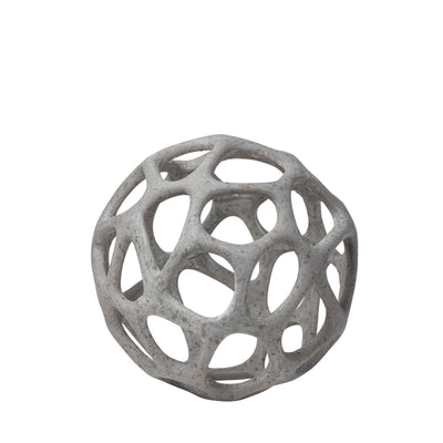 Mercana Spiro Off-White Hollow Decorative Orb