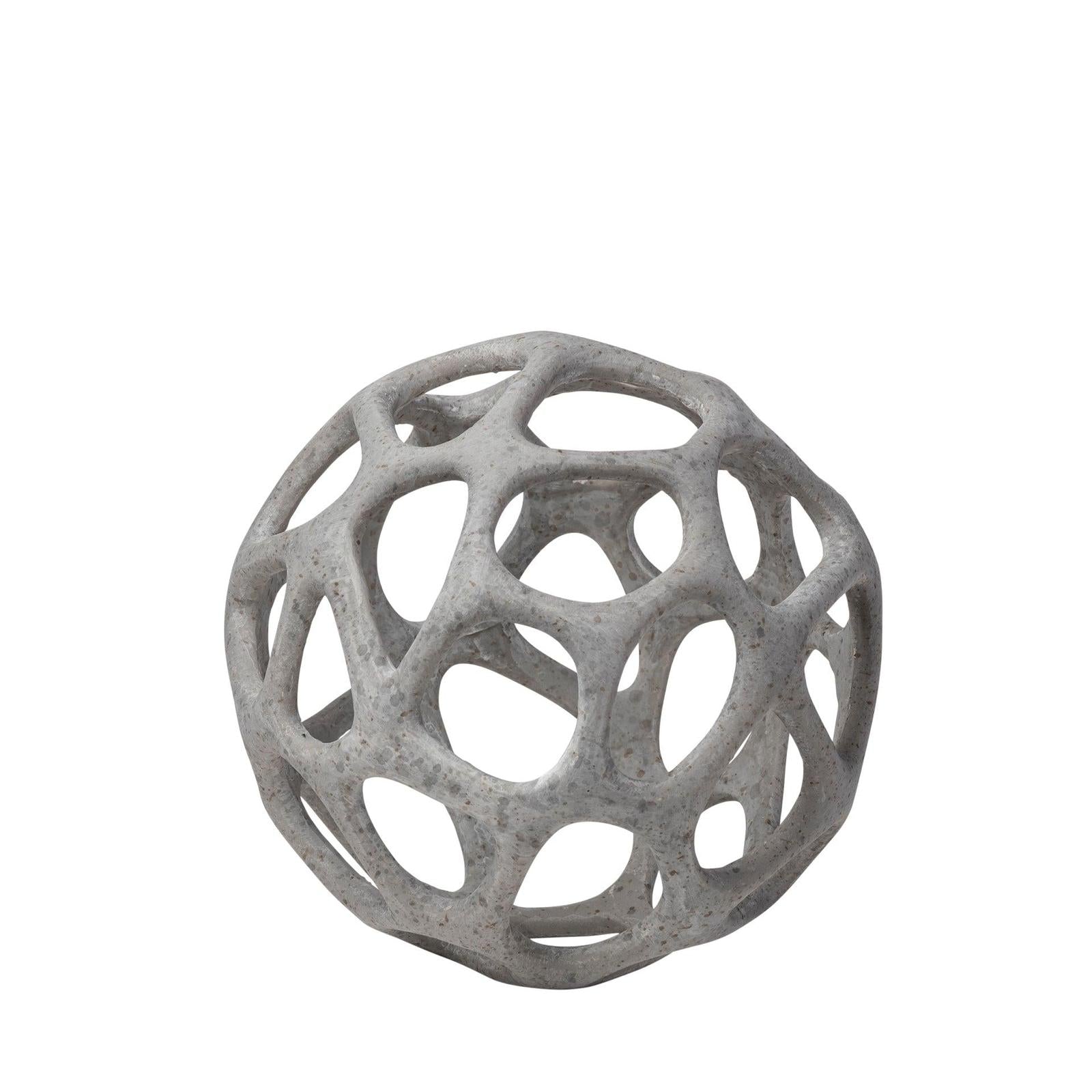 Mercana Spiro Off-White Hollow Decorative Orb Clearance