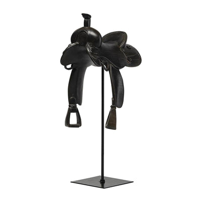 Mercana Colt Black Equestrian-Inspired Western Horse Saddle