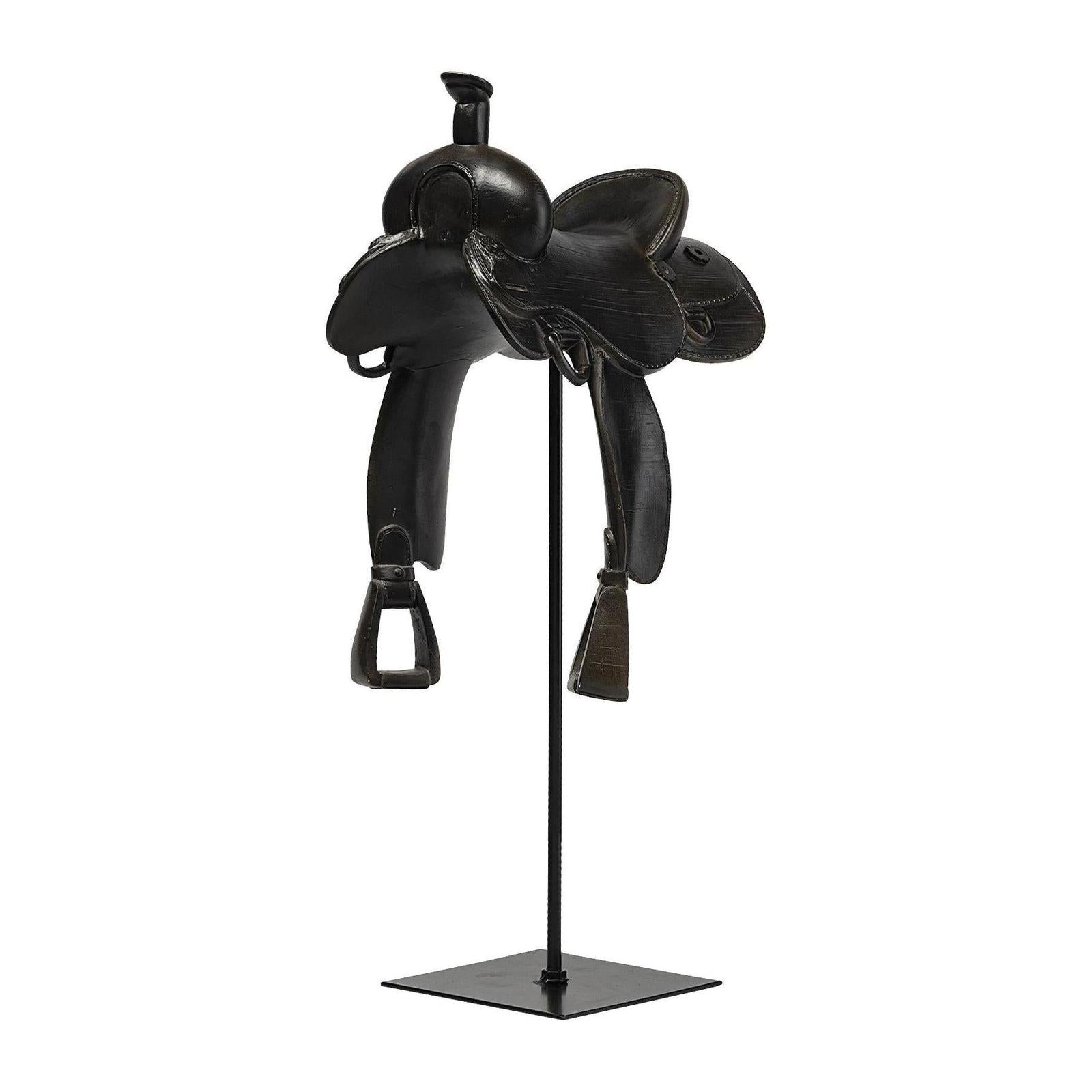 Mercana Colt Black Equestrian-Inspired Western Horse Saddle