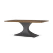 Mercana Maxton Gunmetal Base Dining Table
