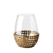 Mercana Reena Woven Metal Base Table Candle Holder