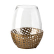 Mercana Reena Woven Metal Base Table Candle Holder