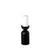 Mercana Alex Black Metal Cylindrical Table Candle Holder