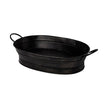 Mercana Reno Black Metal Vintage Inspired Basket