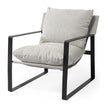 Mercana Guilia Metal Frame Sling Accent Chair Clearance