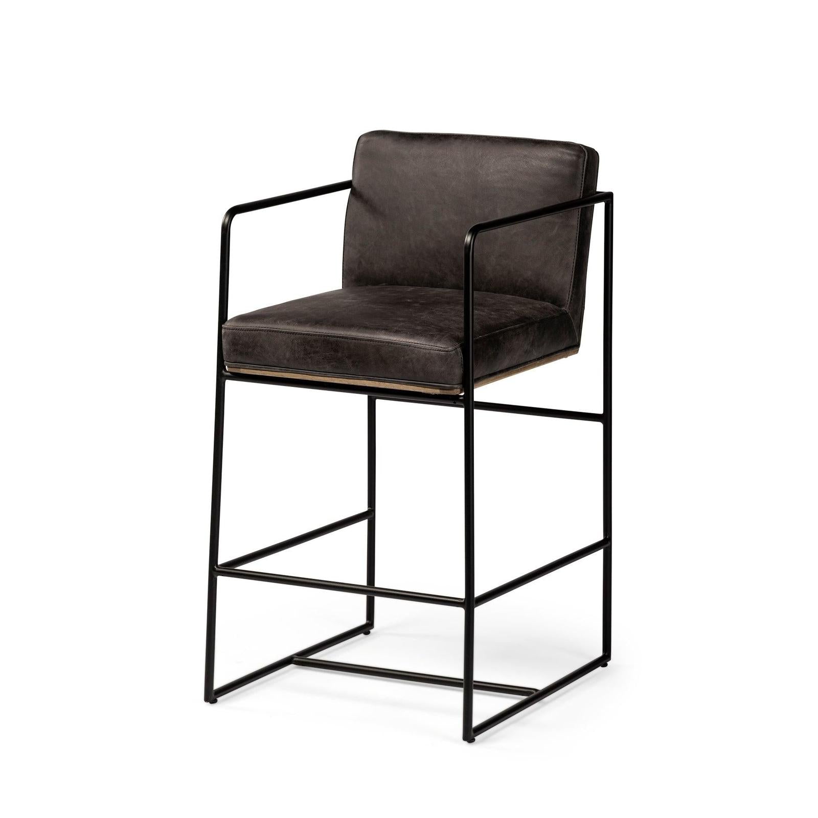 Mercana Stamford Metal Frame Counter Stool