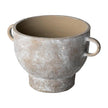 Mercana Deya Rustic Brown Ceramic Vase