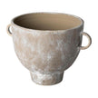 Mercana Deya Rustic Brown Ceramic Vase