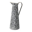 Mercana Colette Black/White Patterned Vase