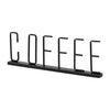 Mercana Coffee Black Metal Sign