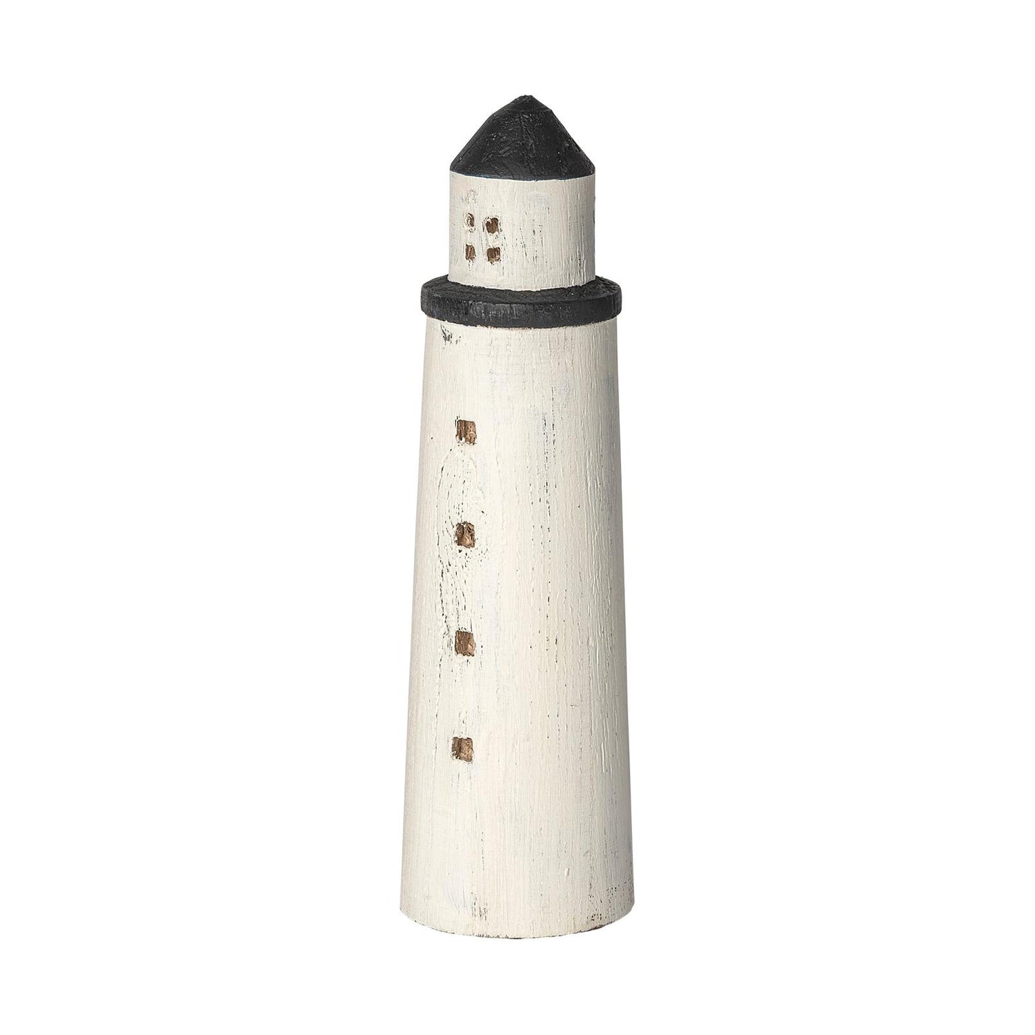 Mercana Abner White Wooden Coastal Lighthouse
