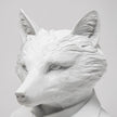Mercana Murray White Resin Business Fox