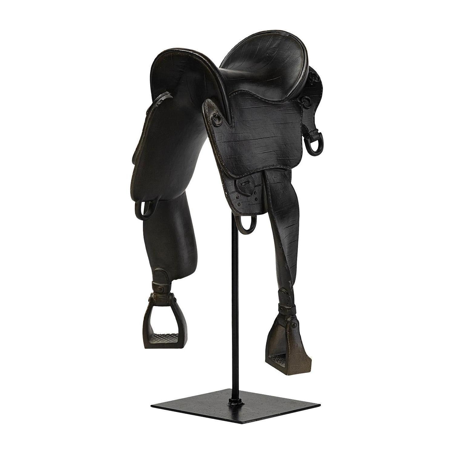 Mercana Colt Black Equestrian-Inspired Western Horse Saddle
