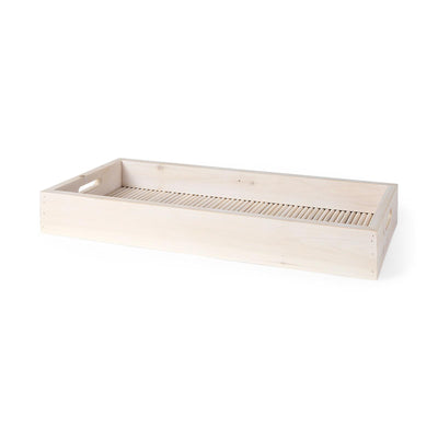 Mercana Horatio Natural Wood Rectangular Serving Tray