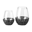 Mercana Reena Woven Metal Base Table Candle Holder