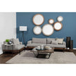Mercana Linda Navy And Cream With White Detail Decorative Pillow Cover Clearance