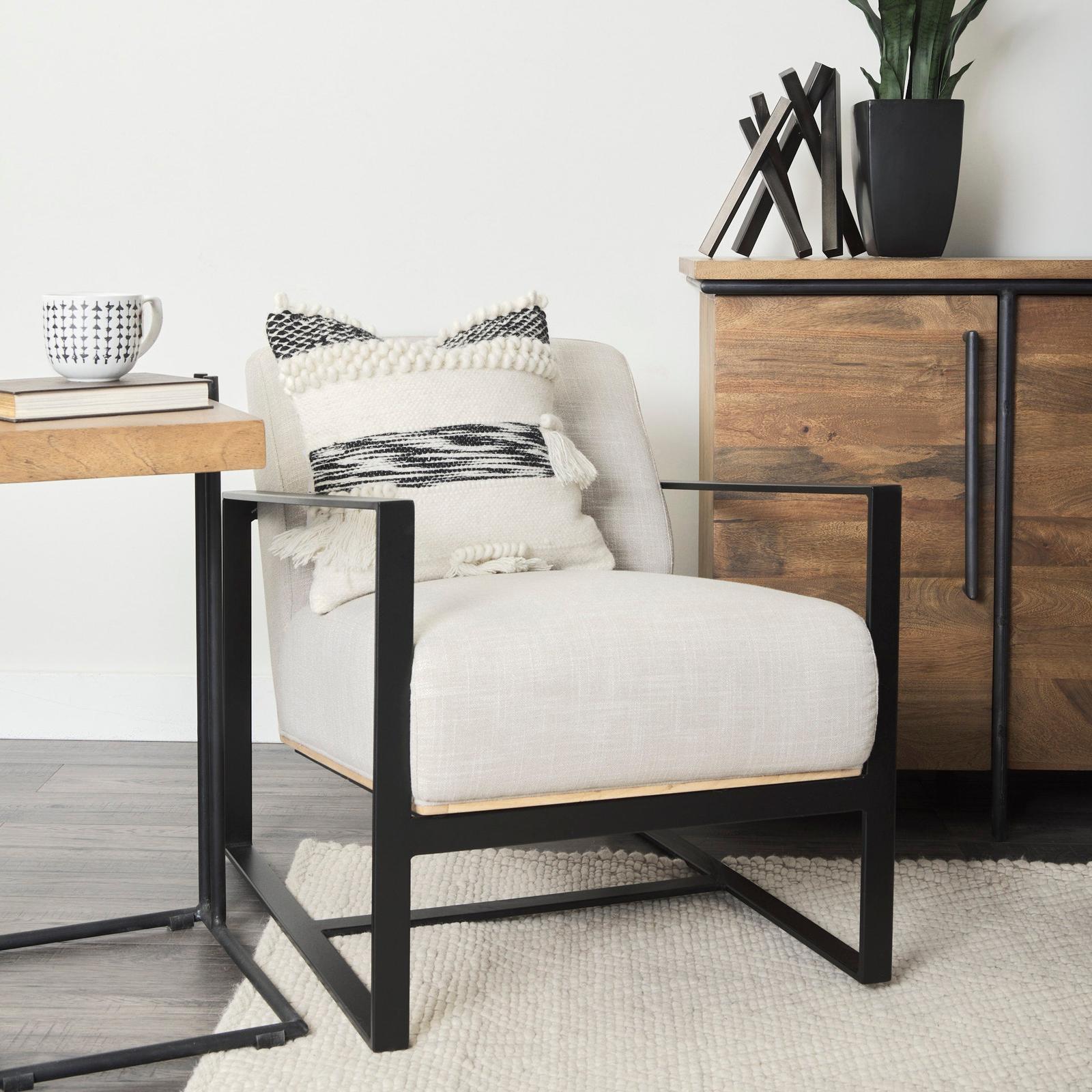 Mercana Stamford Metal Frame Accent Chair