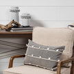 Mercana Farmhampton Gray Spoked Ceramic Vase