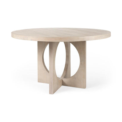Mercana Liesl Wood W/ Circular Top Dining Table