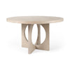 Mercana Liesl Wood W/ Circular Top Dining Table