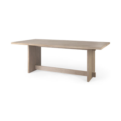 Mercana Aida 84L Wood Dining Table