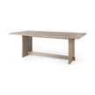 Mercana Aida 84L Wood Dining Table