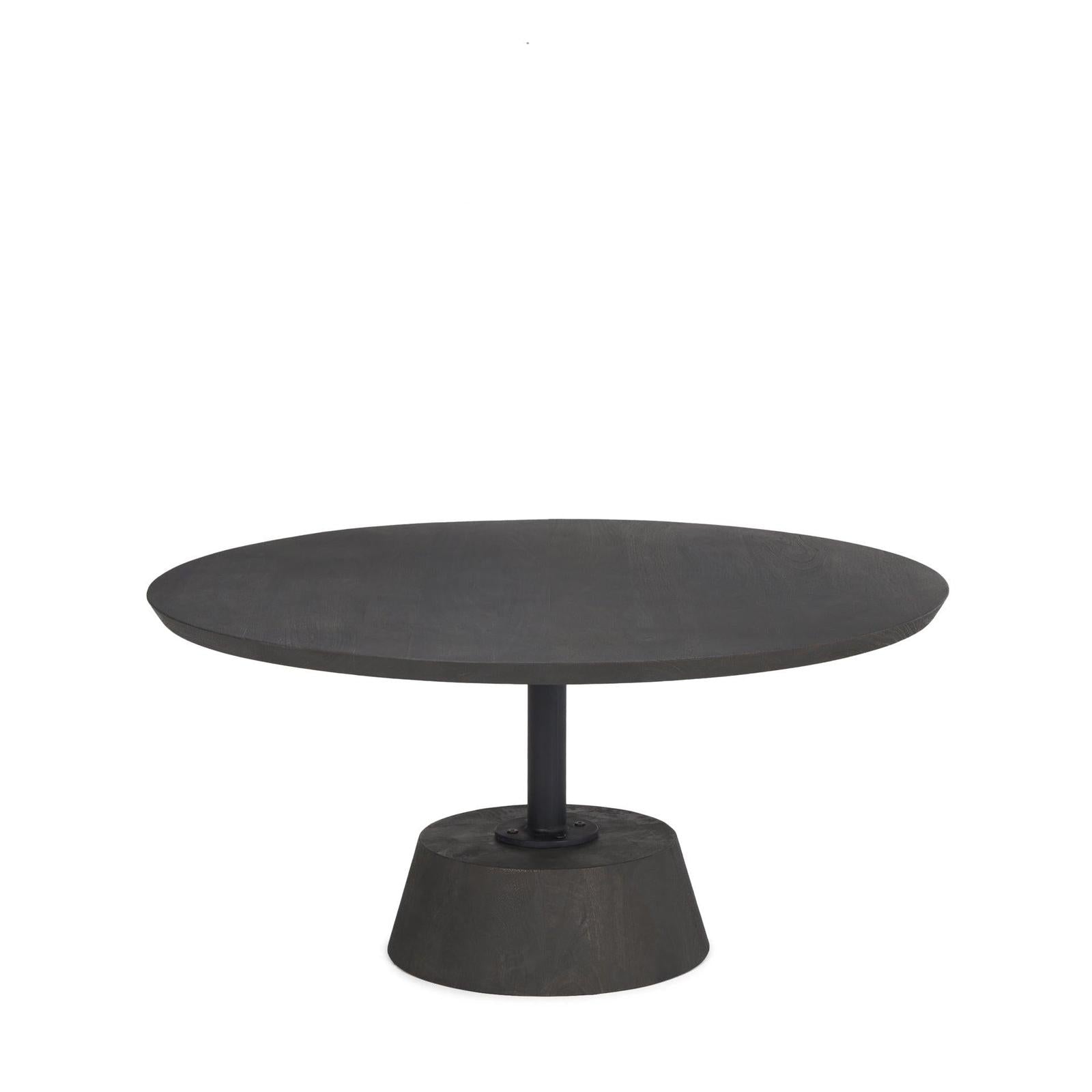 Mercana Maxwell Pedestal Base Round Coffee Table