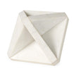 Mercana Sophia White Marble Decor Stand Clearance
