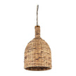 Mercana Campanile Brown Whicker Pendant Light Clearance