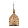 Mercana Campanile Brown Whicker Pendant Light Clearance
