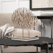Mercana Ezra Gold Metal Circular Decorative Object
