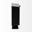Mercana Ralph Black Metal Table Clock