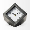 Mercana Ralph Black Metal Table Clock