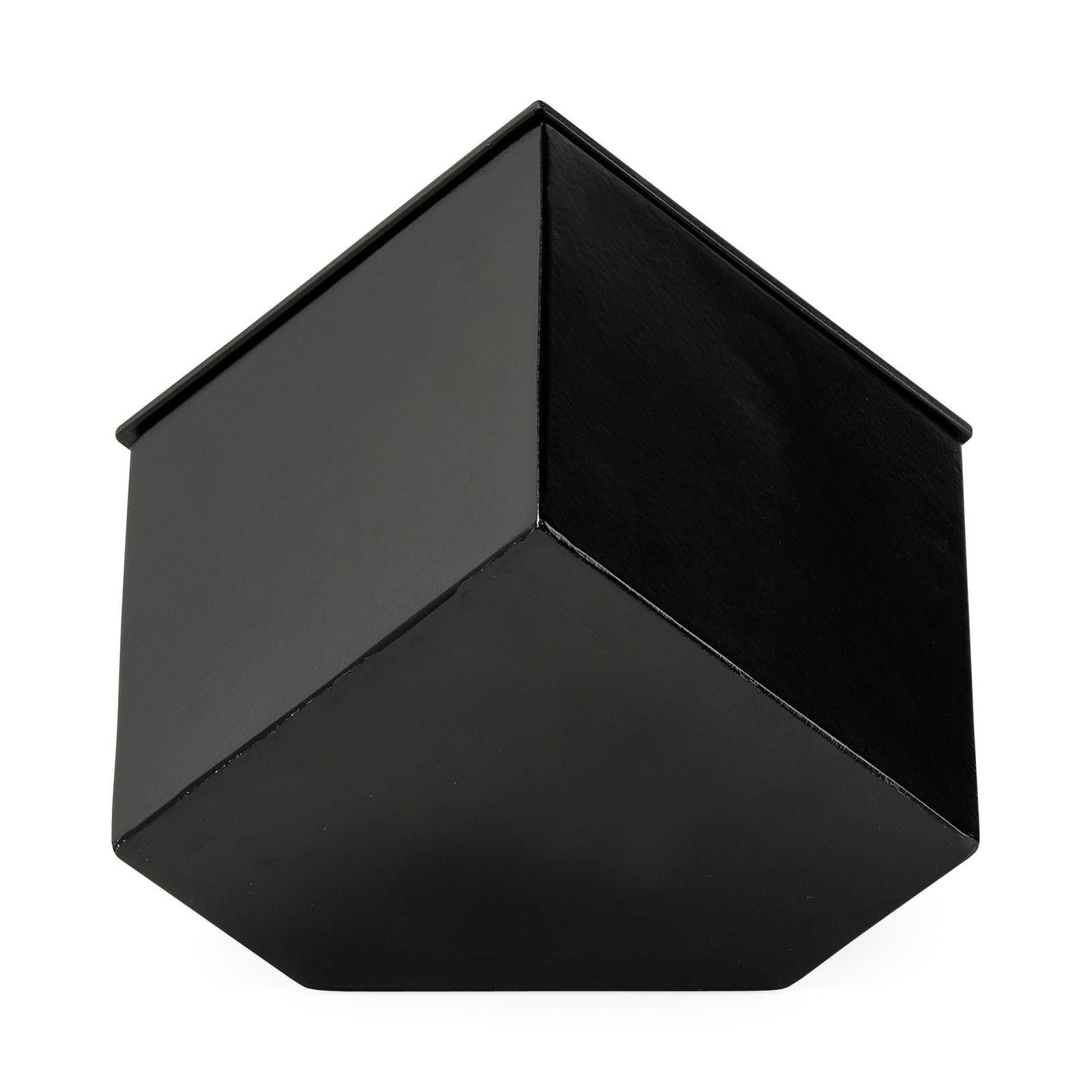 Mercana Ralph Black Metal Table Clock