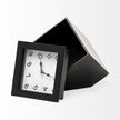 Mercana Ralph Black Metal Table Clock