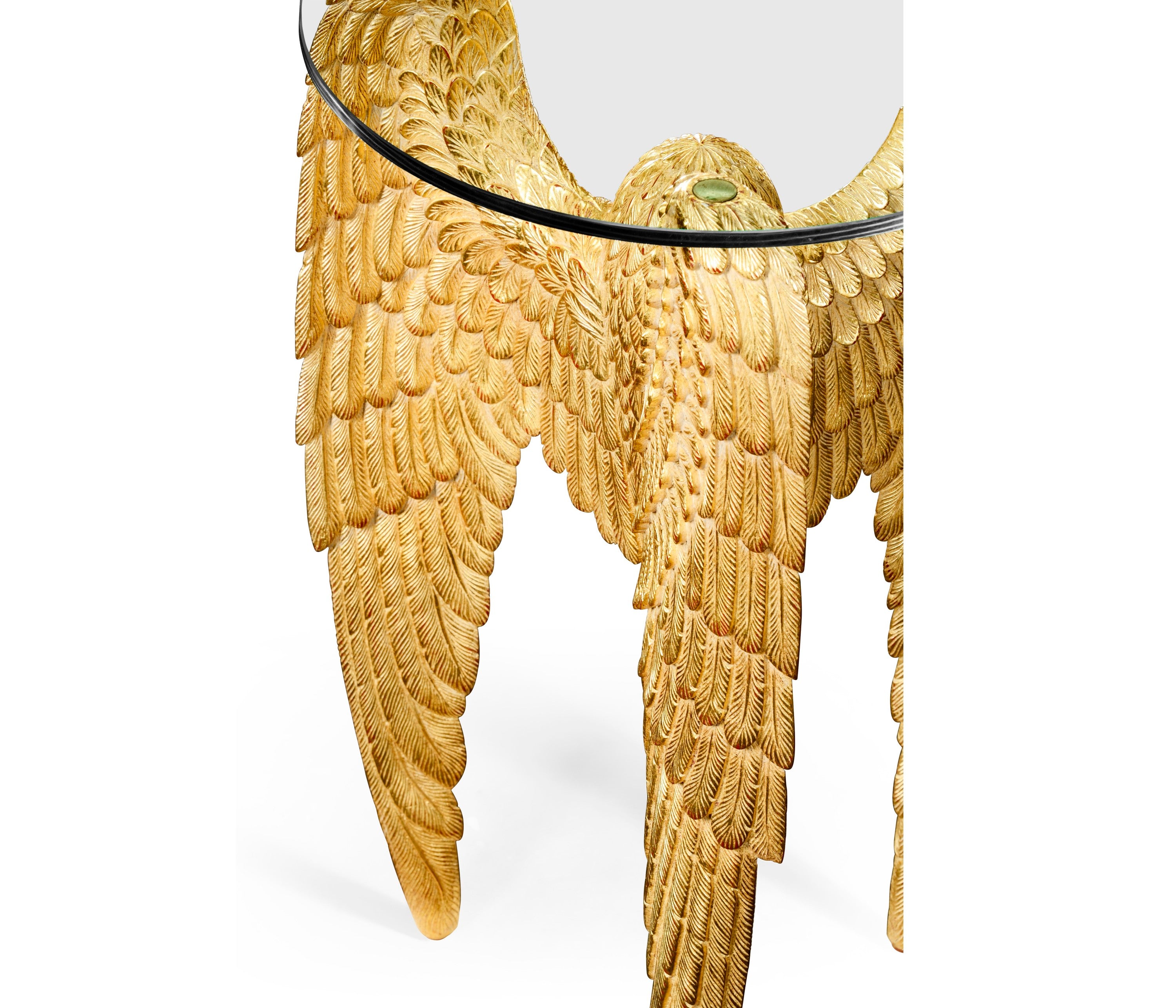 Jonathan Charles Three Winged End Table ( 494982-GIL )
