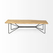 Mercana Papillion Wood And Iron Dining Bench Clearance