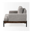 Mercana Colburne Wood and Iron Frame Accent Chair Clearance