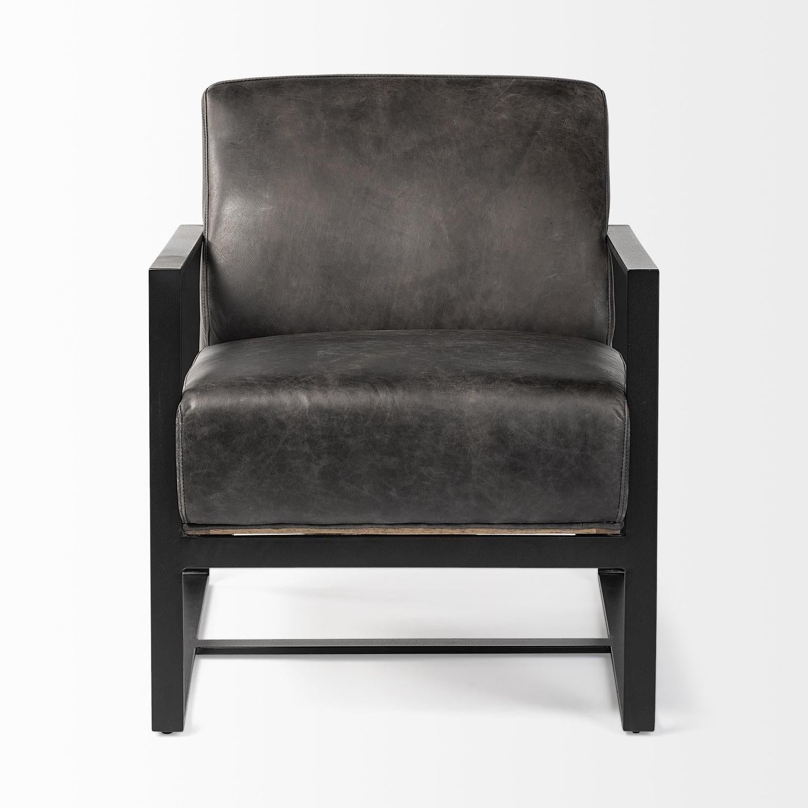 Mercana Stamford Metal Frame Accent Chair