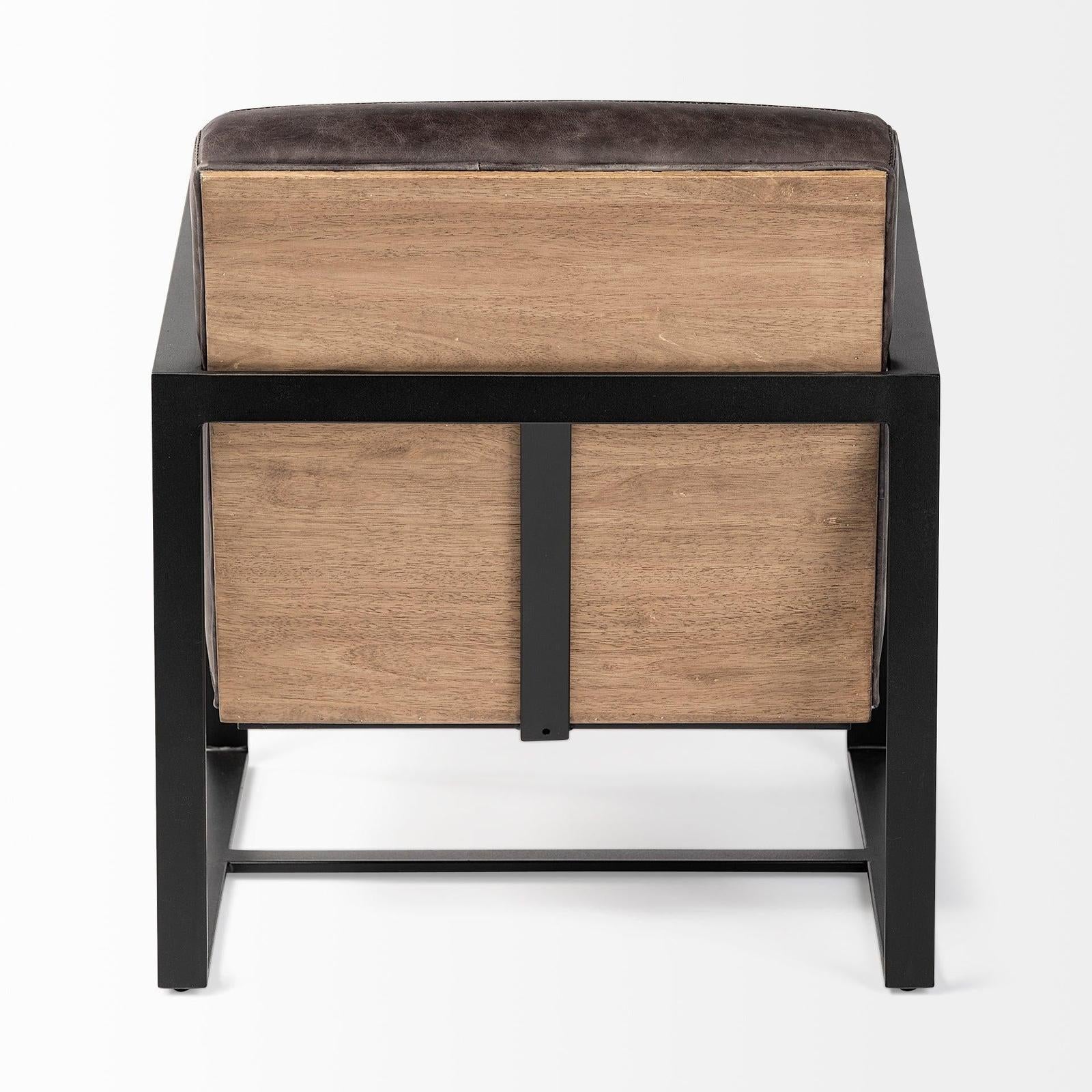 Mercana Stamford Metal Frame Accent Chair