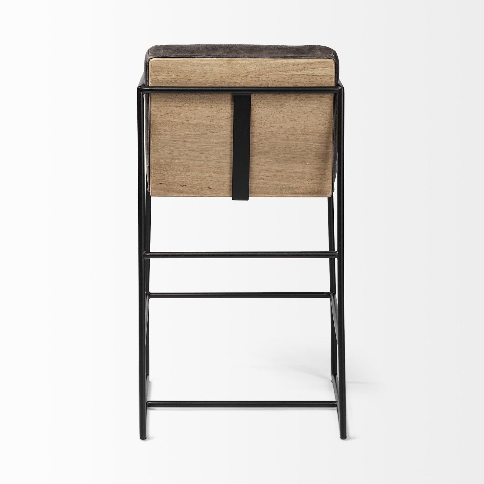 Mercana Stamford Metal Frame Counter Stool