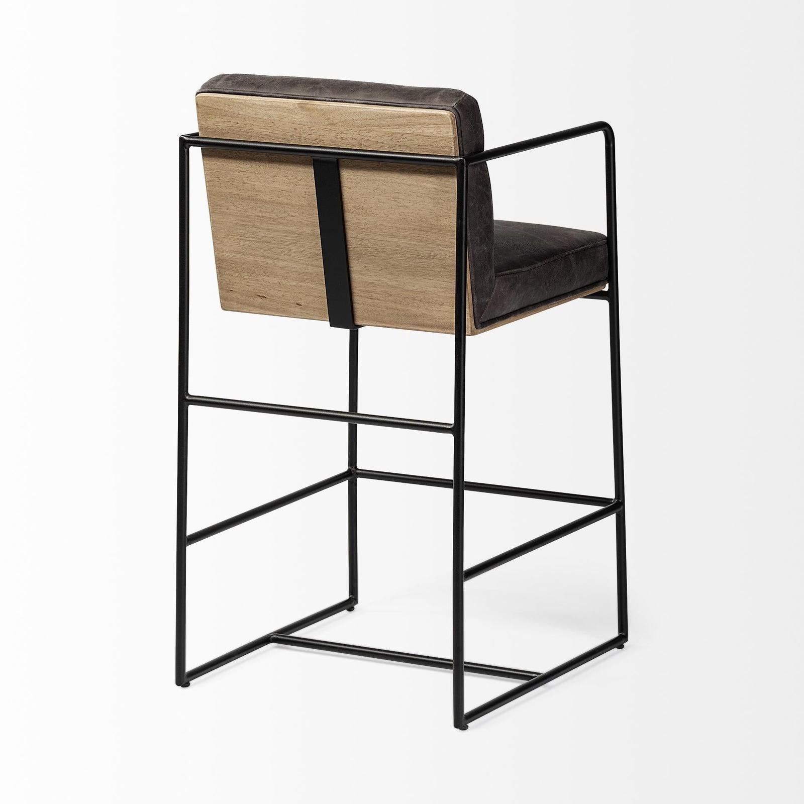 Mercana Stamford Metal Frame Counter Stool