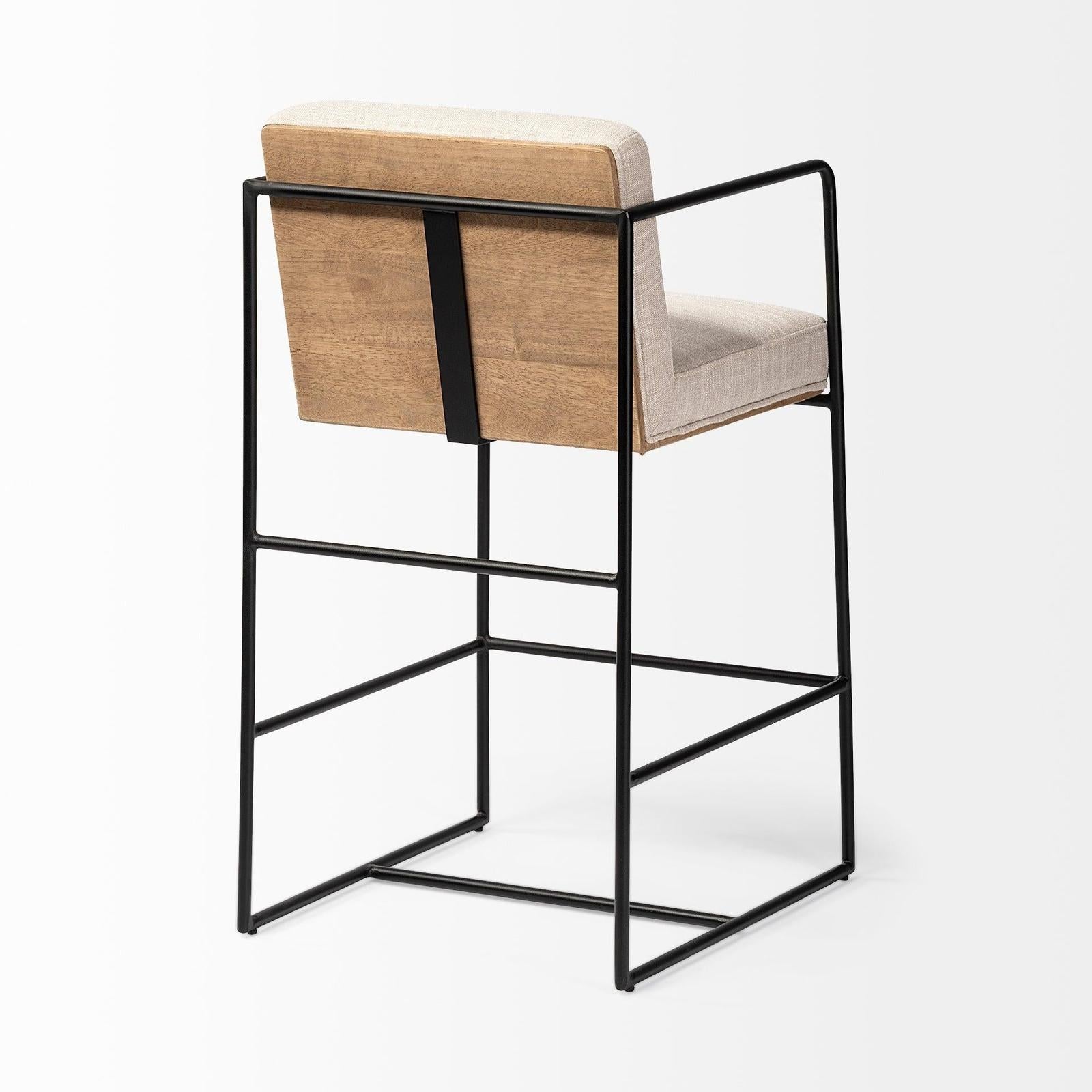 Mercana Stamford Metal Frame Counter Stool