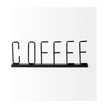 Mercana Coffee Black Metal Sign