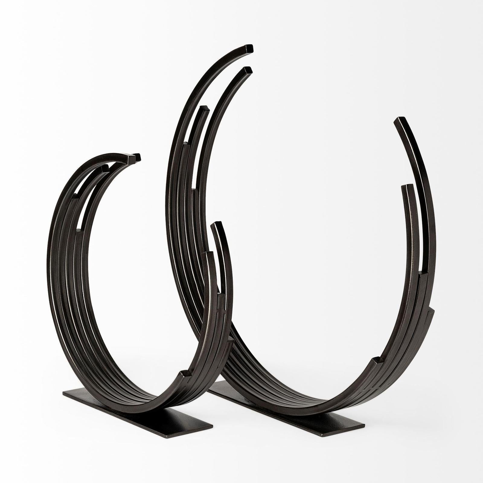 Mercana Taj Black Broken Halo Decorative Object Clearance