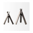 Mercana Bastian Black Metal Abstract Object